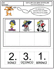 sıra kavramı eşleştirme çalışmaları